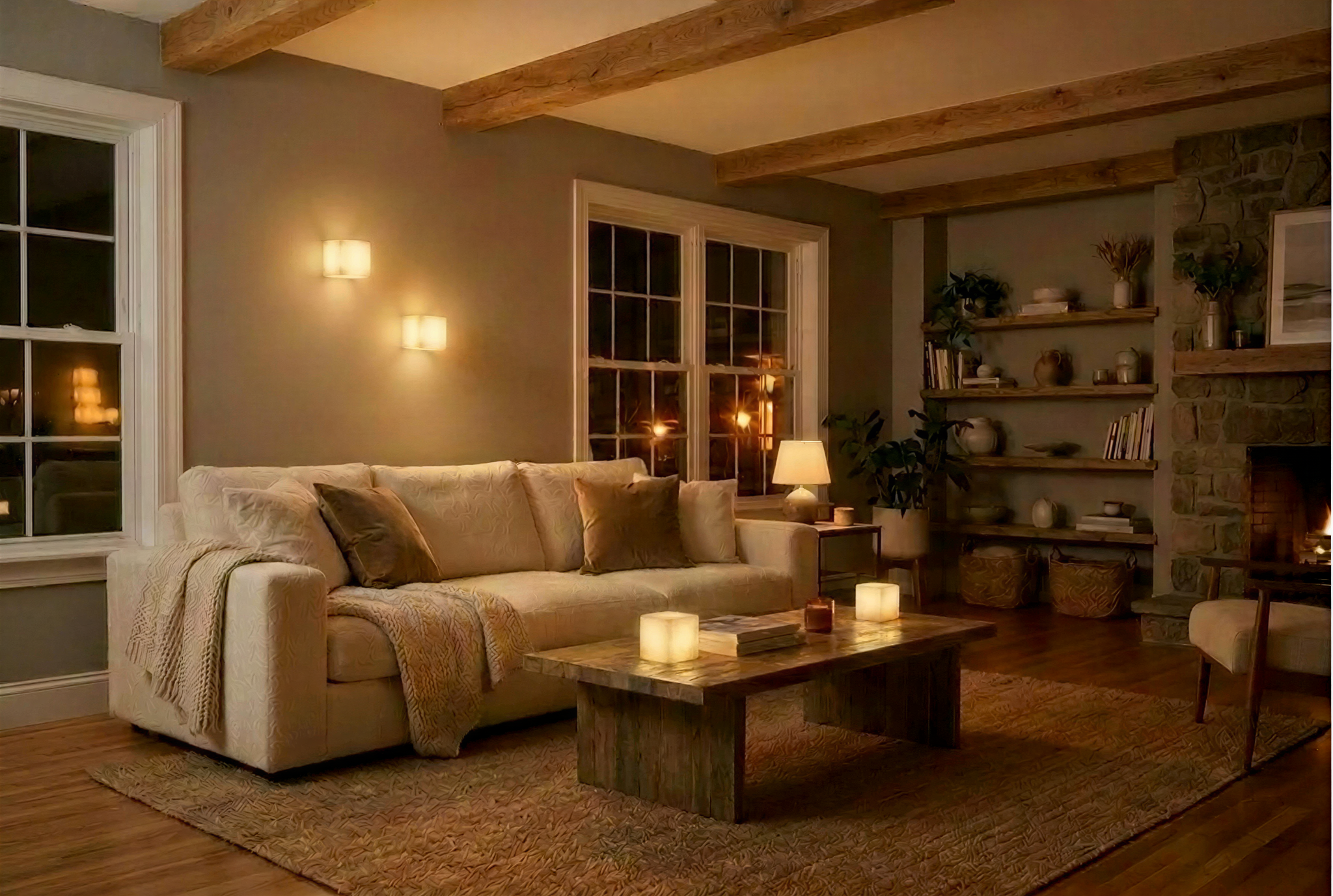 Kyub cubes in living room